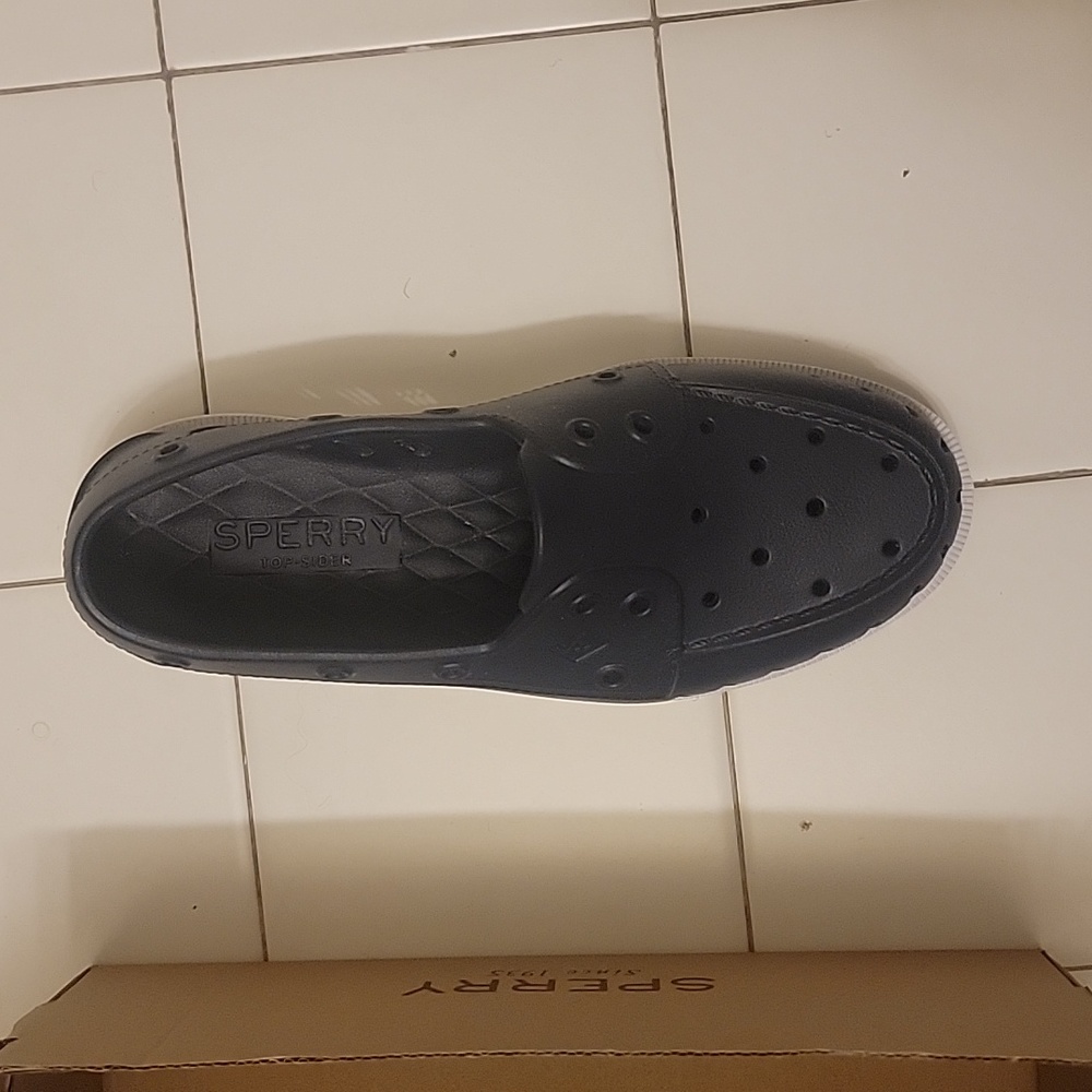 Sperry Float Navy Loafer 8